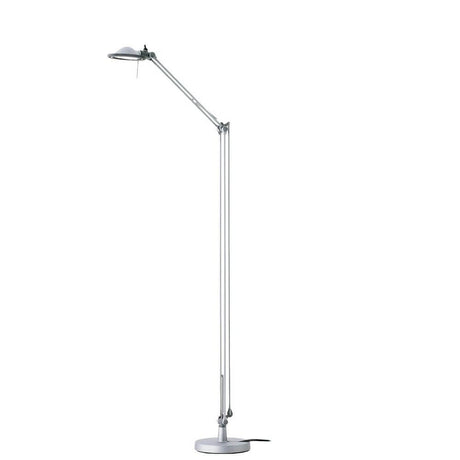 Luceplan Berenice Stehlampe, elegante und präzise LED-Stehleuchte mit flexiblem Arm und drehbarem Leuchtkopf.