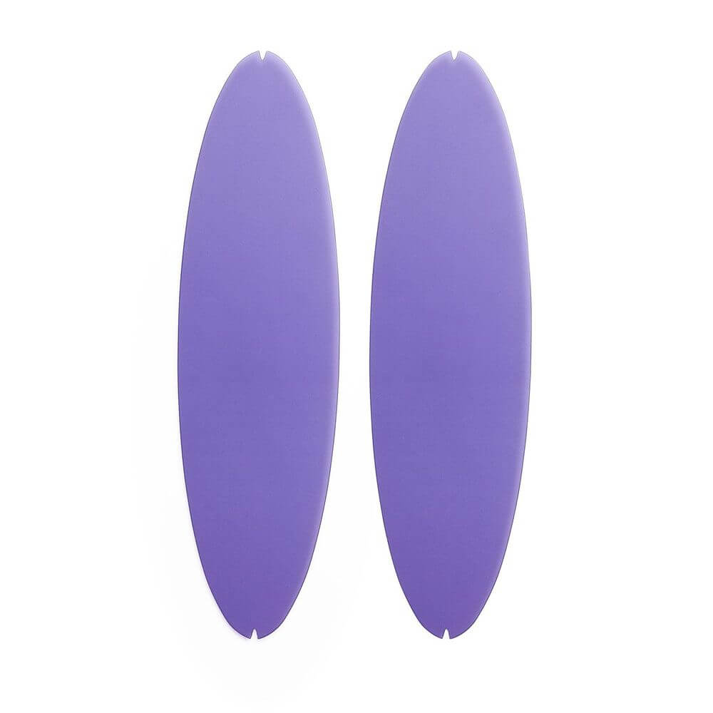 Luceplan Filter Titania Queen 2er Set in Lila, Set aus 2 Polycarbonat-Filtern für die Titania Leuchte.