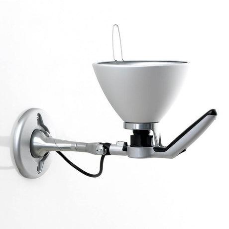 Luceplan Fortebraccio spot mural et plafonnier Ø 11 cm au design moderne monté au mur