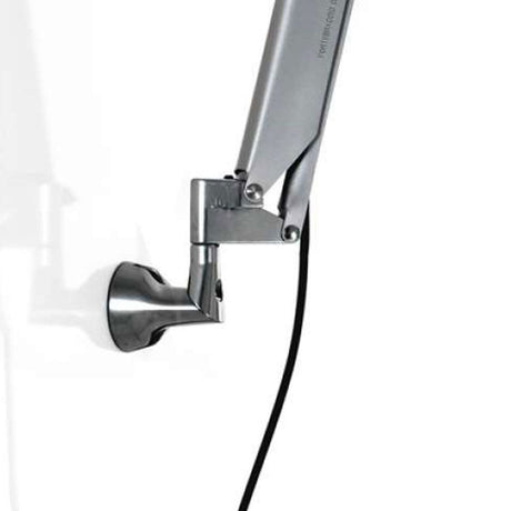Luceplan Fortebraccio Wandbefestigung Ø 23,6cm Metall mit zentralem Gelenk für flexible Bewegungen.