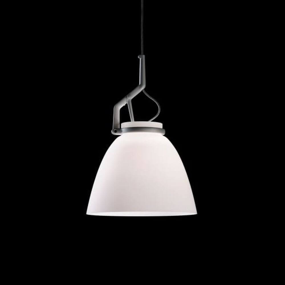 Luceplan Glassglass Hängelampe Large, elegant mit modulares Design und traditionellem Glasbläserhandwerk.