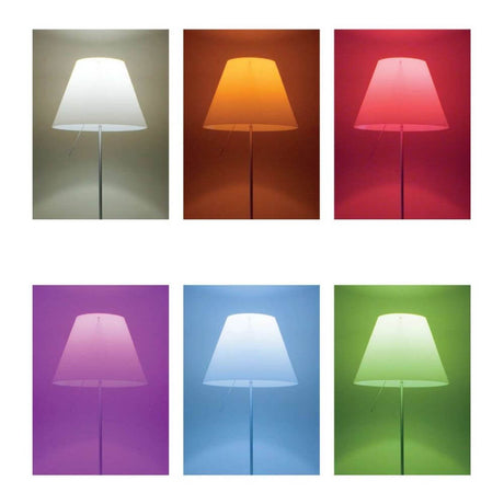 Luceplan LED Tischleuchte Costanza 110cm Philips Friends of Hue in verschiedenen Farbtönen.