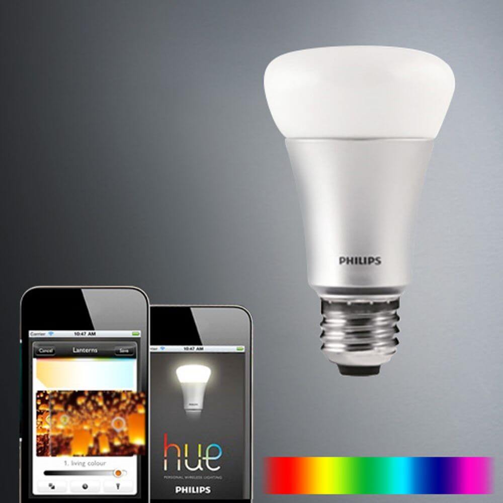 Luceplan LED Tischleuchte Costanza 110cm Philips Friends of Hue mit Philips Hue-Lampe und Bridge