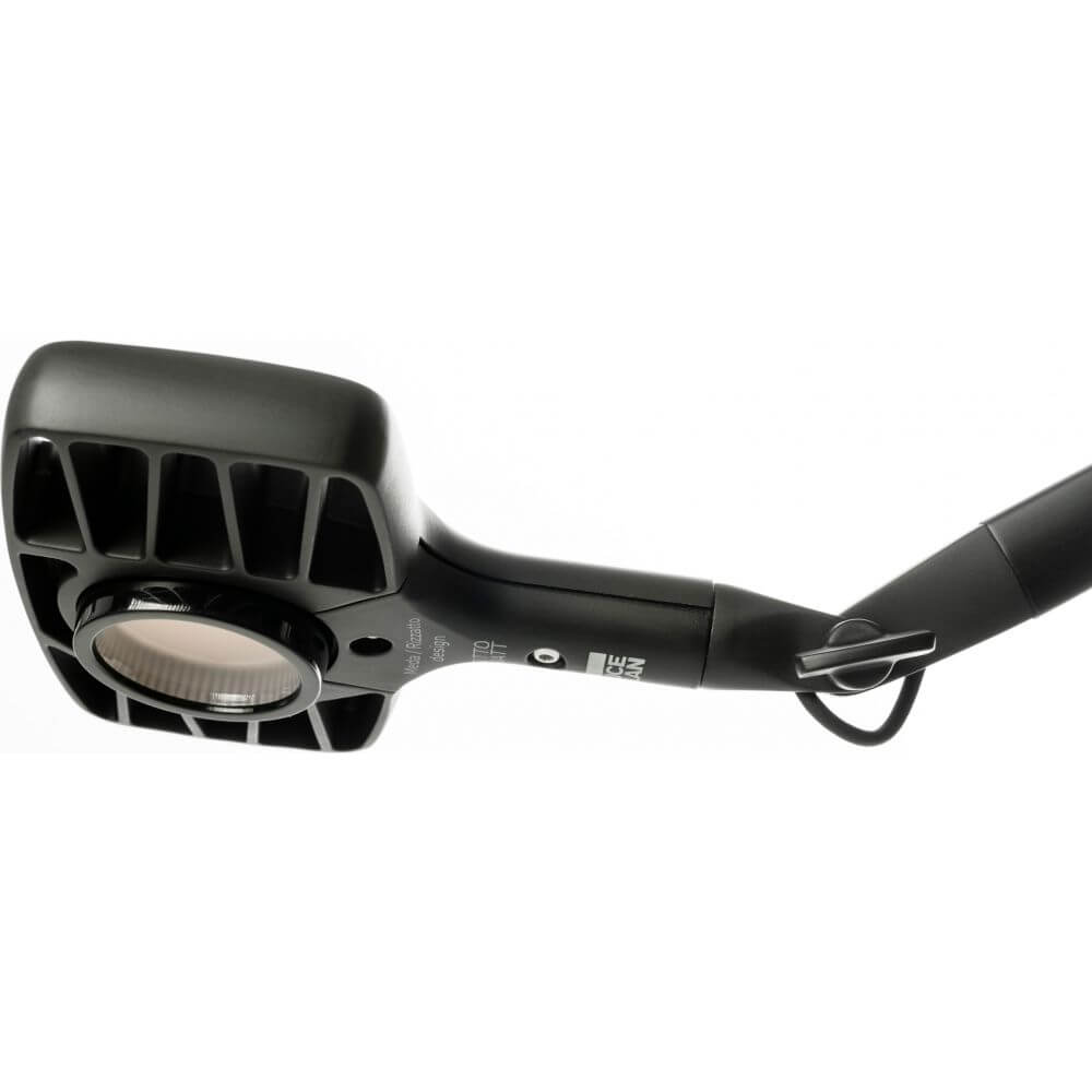 Luceplan Otto Watt LED Büro-Tischlampe 3000K (Body ohne Halterung) in schwarzem Design