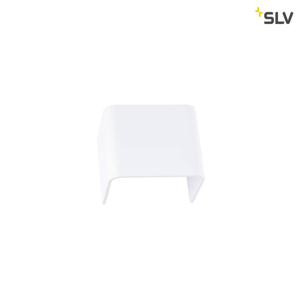 MANA Leuchtenschirm 12 Aluminium weiß, weißer Aluminium Leuchtenschirm mit 120 mm Länge und 100 mm Höhe.