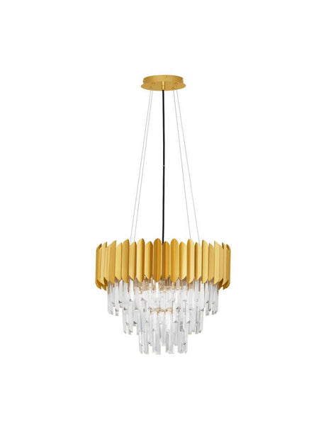 Lampada a sospensione magnolia prismatica 6-flame Ø 50 cm