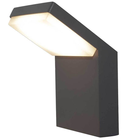Alpine outdoor-LED wall light with modern design and a square shape, ideal for outdoor areas.