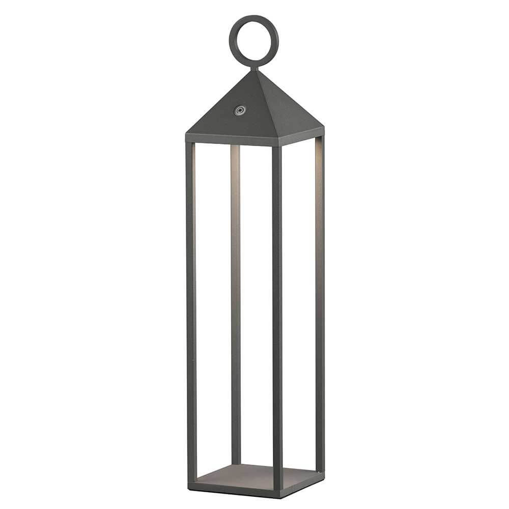 Astun Außen-Laterne IP54 in modernem Design mit eckiger Form und robuster Metallkonstruktion.