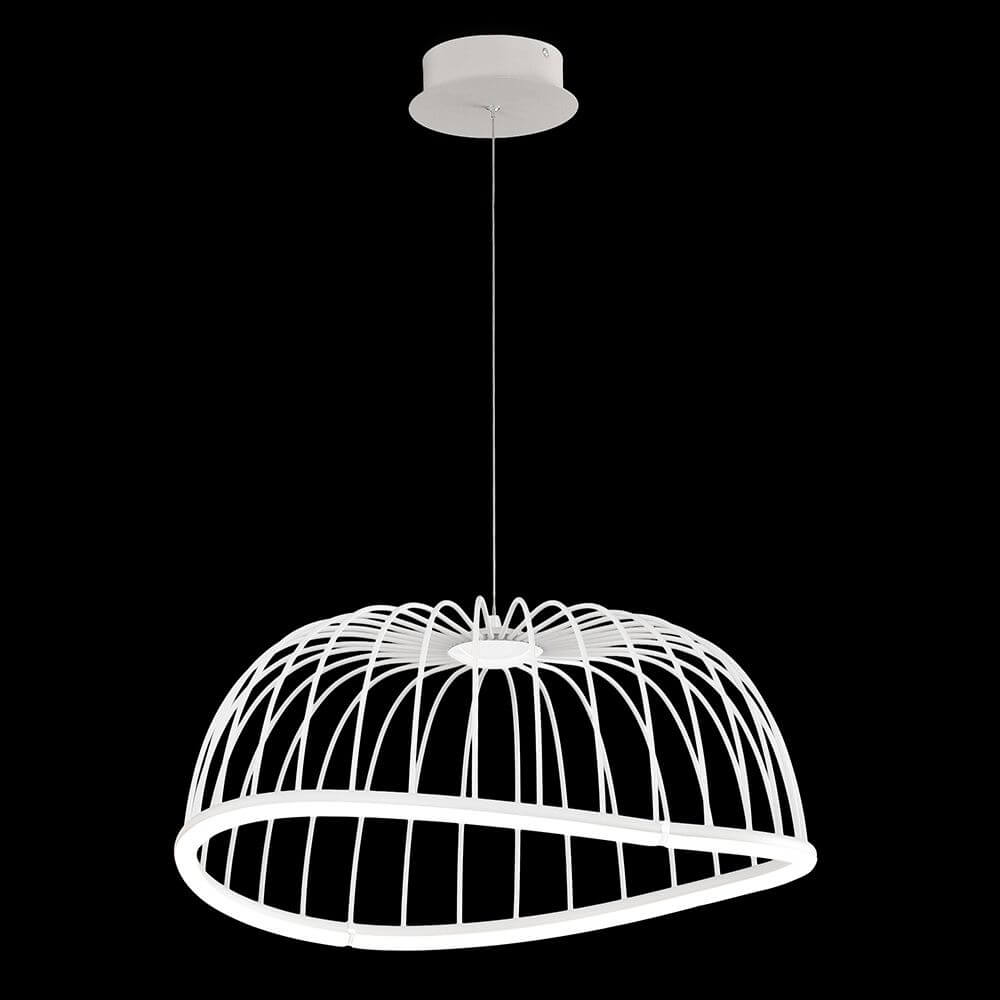 Celeste LED-Hängeleuchte Mittel in modernem Design mit runder Form und hochwertiger Metallverarbeitung.
