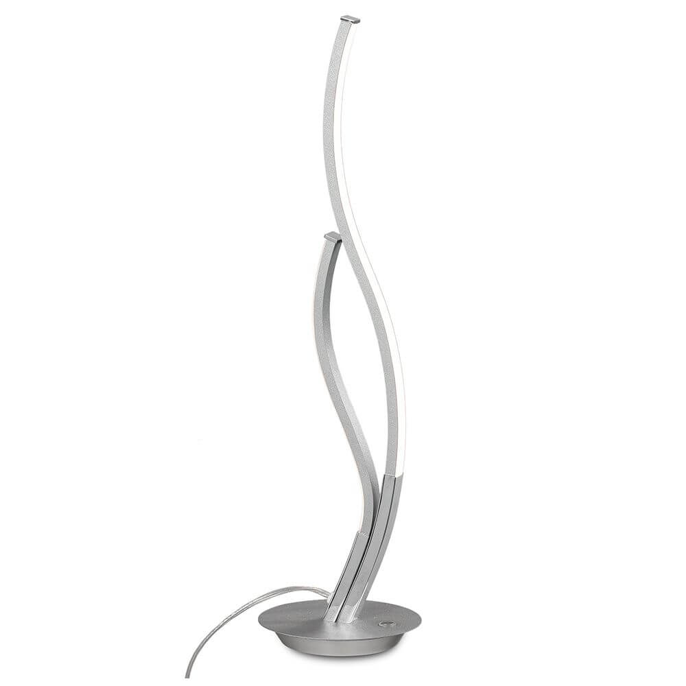 Corinto LED-Tischleuchte Dimmbar in modernem Design aus Metall und Kunststoff, ideal für stilvolle Lesezonen.
