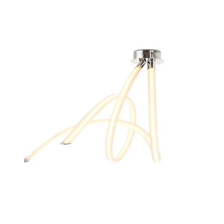 LED-Deckenleuchte Spirale Armonia 66cm mit geschwungener Form und hochwertiger Verarbeitung.