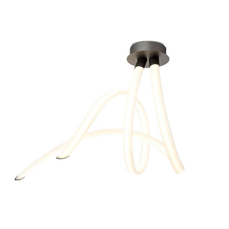 LED-Deckenleuchte Spirale Armonia 66cm mit geschwungener Form und hochwertiger Verarbeitung.