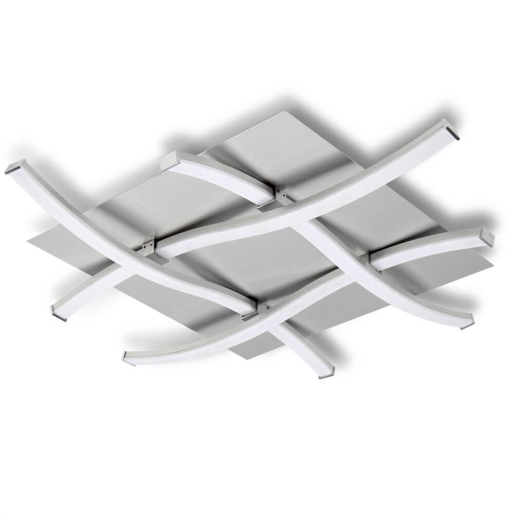 Dimmbare LED-Deckenlampe Nur Quadrat in eleganter Form und hochwertiger Verarbeitung.