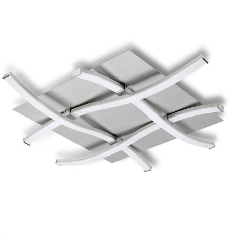 Dimmbare LED-Deckenlampe Nur Quadrat in eleganter Form und hochwertiger Verarbeitung.