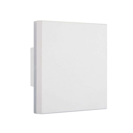 Eckige Außen-LED-Wandlampe Bora IP54 in modernem Design und robuster Bauweise für den Außenbereich