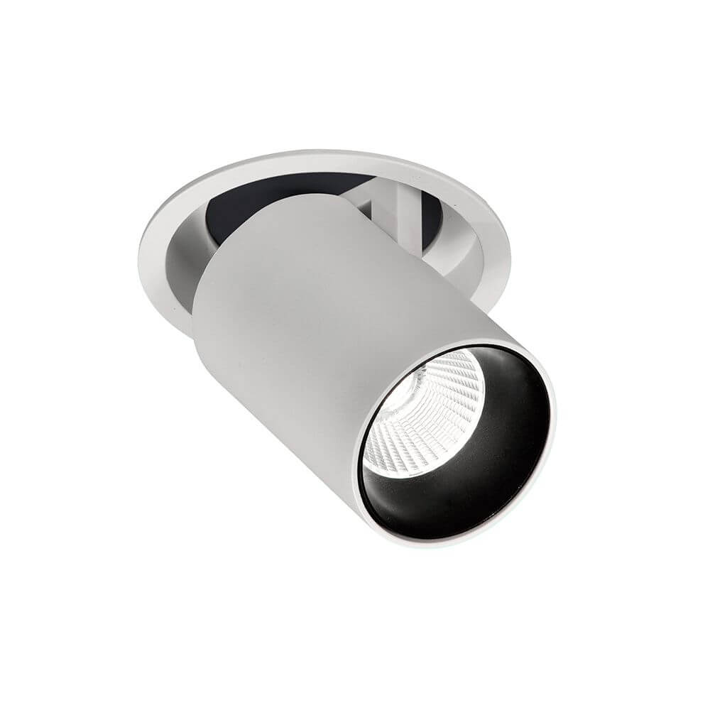 Garda LED-Einbauleuchte 7 Watt Einziehbar Weiß,Schwarz mit modernem Design und eleganter Lichtwirkung.
