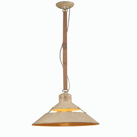 Industrial large pendant light with a round shape and metal design for modern entrance areas.