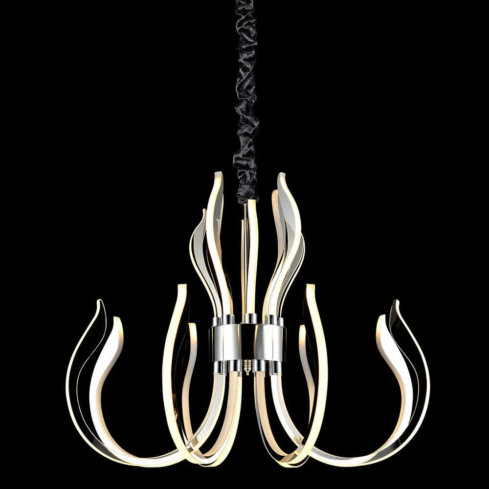 Kronleuchter Versailles Chrom 3 Stufen Dimmer mit elegantem Design und Dimmfunktion