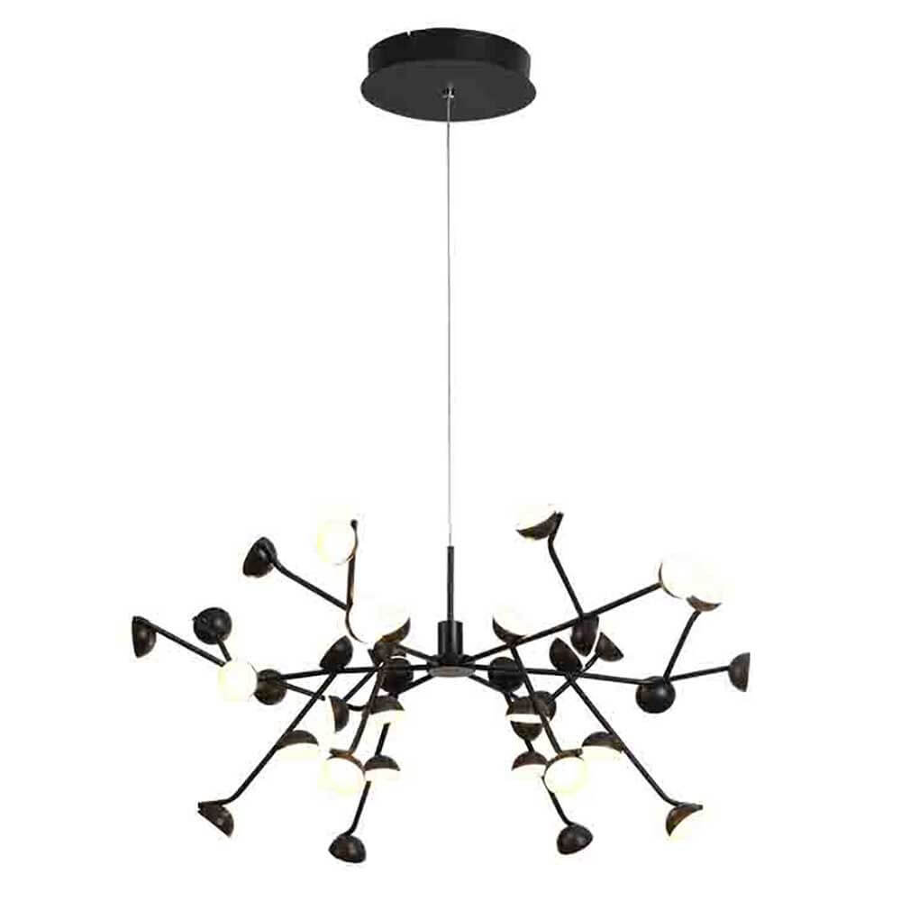 LED-Pendelleuchte Adn Groß in modernem Design mit runder Form und hochwertigen Materialien.