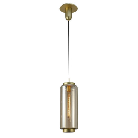Pendellampe klein Jarras mit zylindrischer Glasform und elegantem Design.