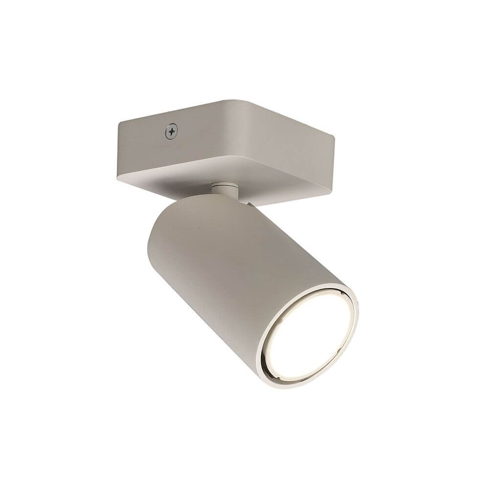 Sal Wandstrahler ohne Schalter in modernem Design aus Aluminium und Eisen, ideal für Wohnzimmer und Essbereiche.