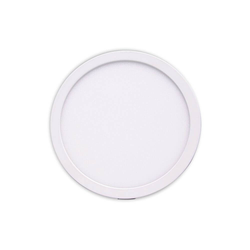 Saona runde LED-Einbauleuchte Weiß-Matt in runder Form und modernem Design.