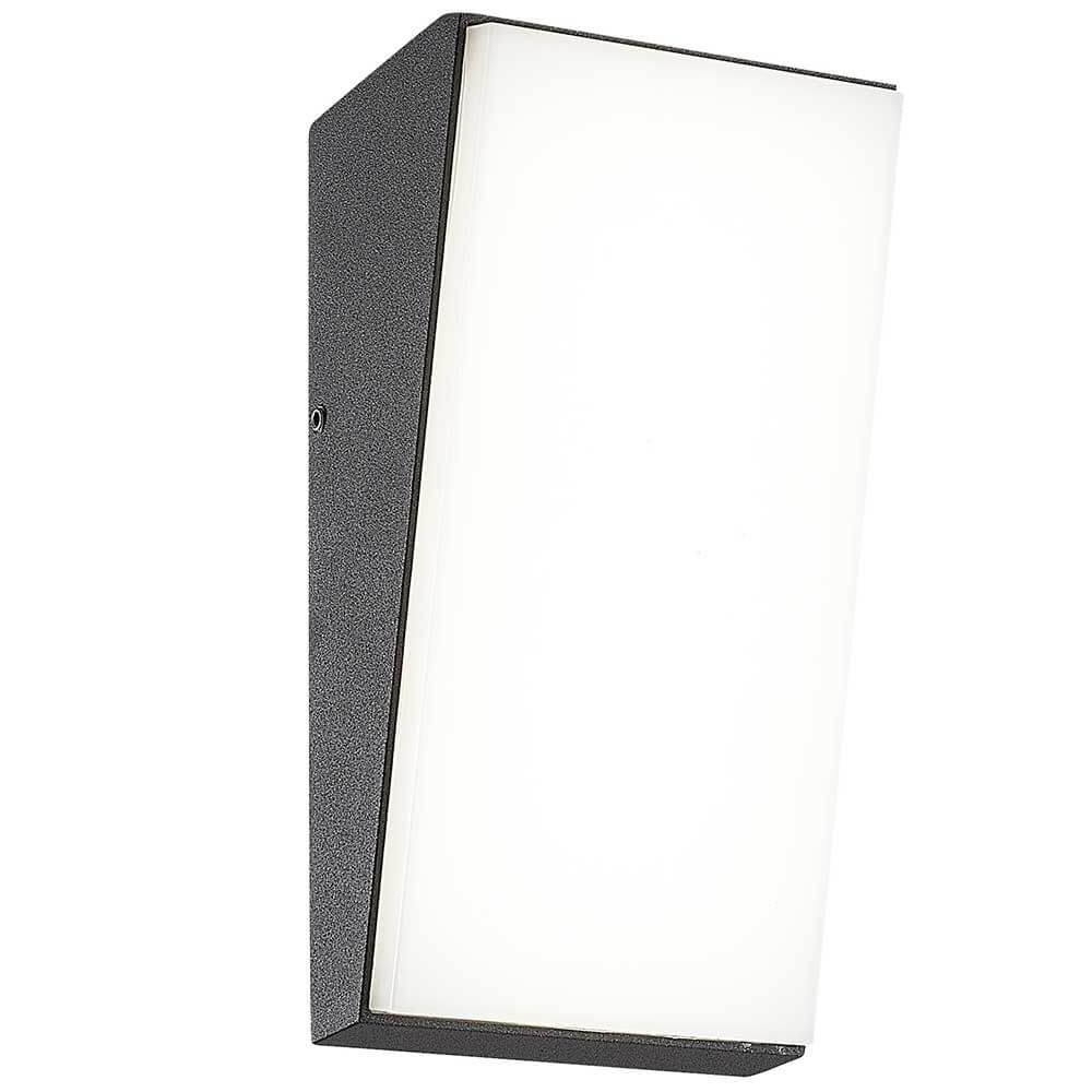 Solden vertikale LED Außenleuchte in rechteckiger Form aus Aluminium und PC, ideal für Außenbereiche.