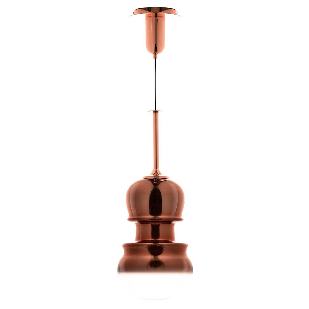 Sonata Geigen-Pendelleuchte in Bronze mit dekorativer Form und hochwertiger Verarbeitung.