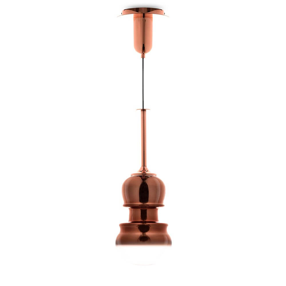 Sonata Geigen-Pendelleuchte in Bronzeton mit dekorativem Design und hochwertiger Verarbeitung.