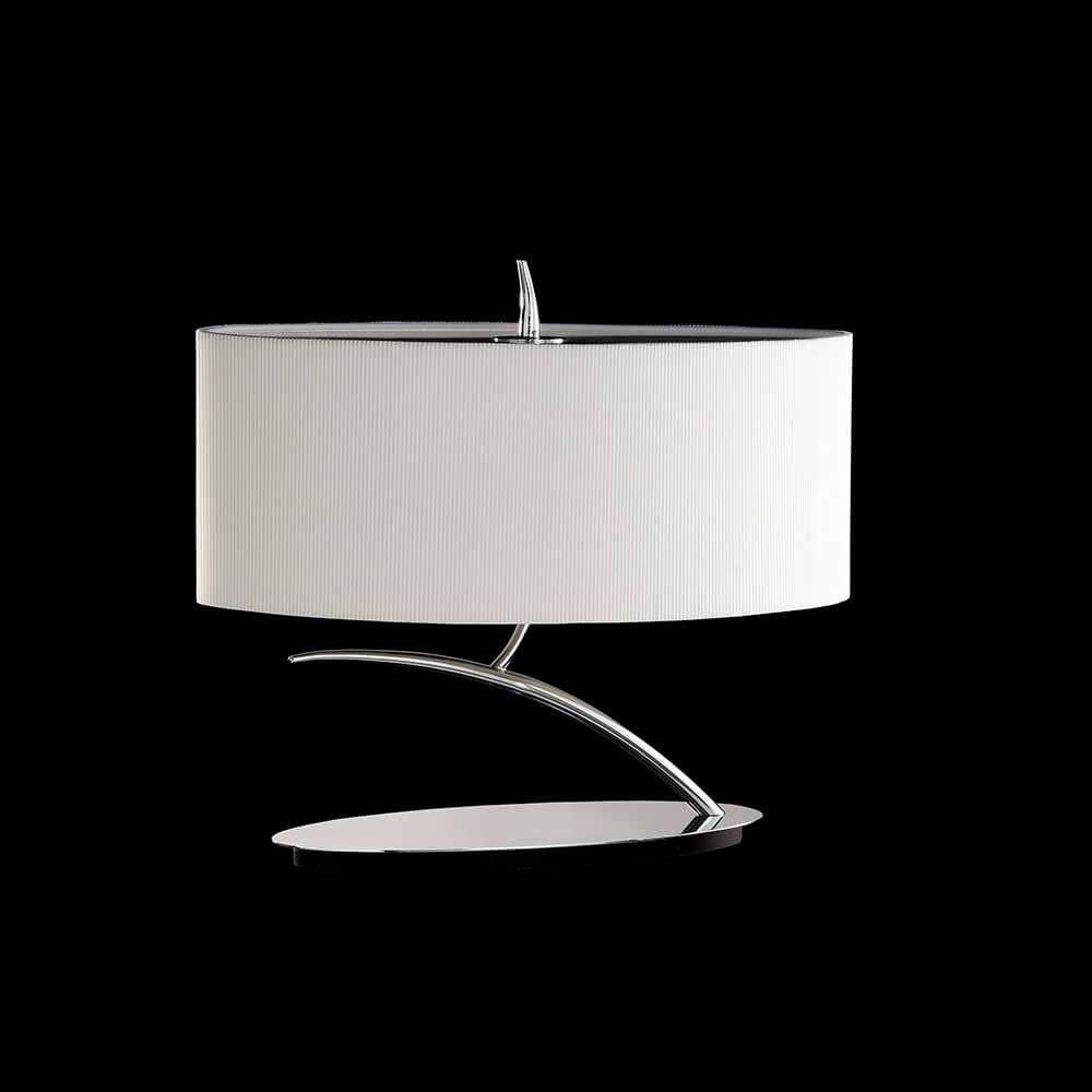 Tischleuchte Eve 2-flammige in modernem Design mit runder Form und hochwertiger Metallverarbeitung.
