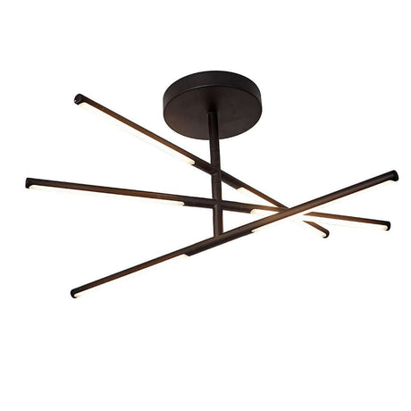 Torch LED-Deckenlampe in modernem Design mit kreativen Lichtarmen für stilvolle Wohnräume.