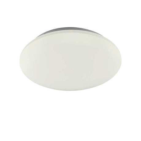 Zero II Weiß LED-Deckenlampe Warm Light in runder Form und modernem Design.