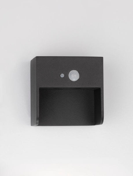 Lampada a parete esterna a LED MARTA 3000K antracite IP65