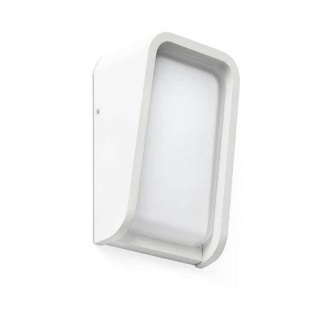 Mask utendørs vegglampe saltvannsresistent IP65 i moderne design med kvadratisk form.