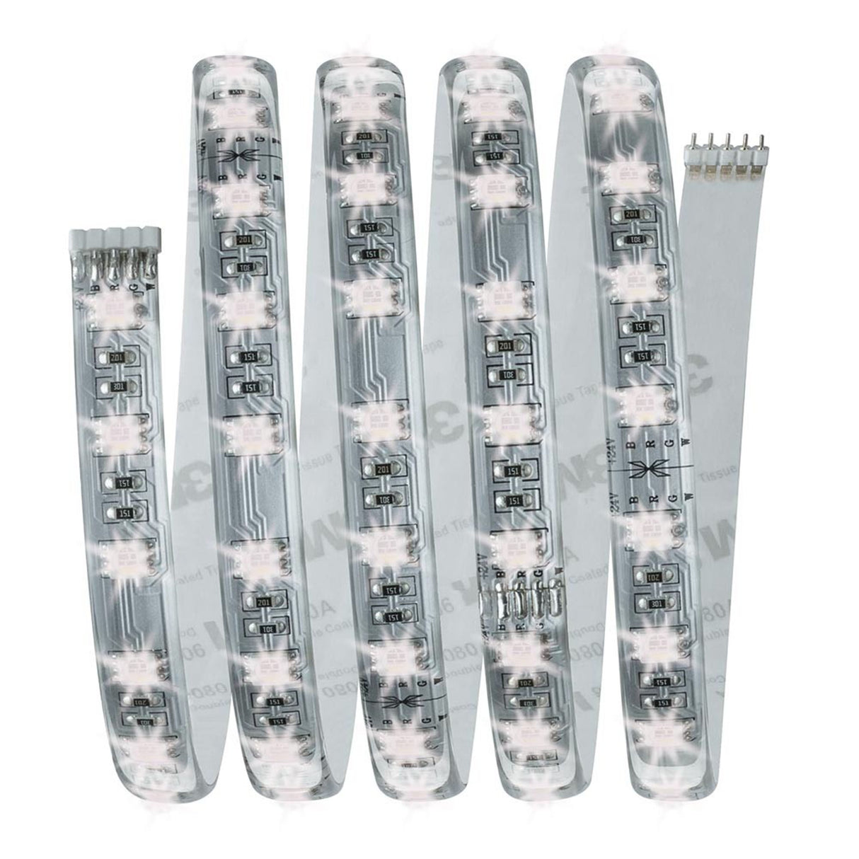 MaxLED RGBW Basisset beschichtet 1,5m 18W mit Farbwechselfunktion