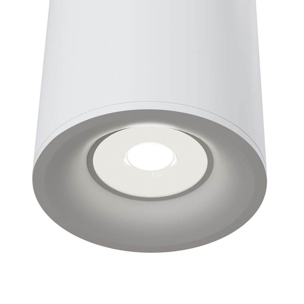 Alfa Metall Deckenleuchte Downlight mit pulverbeschichtetem Aluminiumkorpus und metallener Fassung