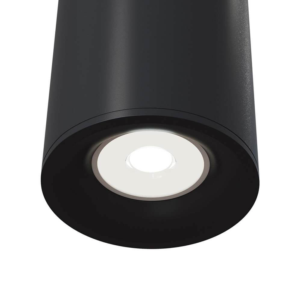 Alfa Metall Deckenleuchte Downlight mit pulverbeschichtetem Aluminiumkorpus und Metallfassung.