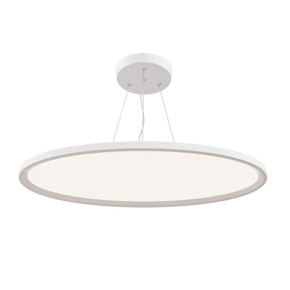 Cosmos LED Hängeleuchte Big Ø 78cm in weißer Mattfarbe, ideal für stilvolle Beleuchtung in modernen Räumen.