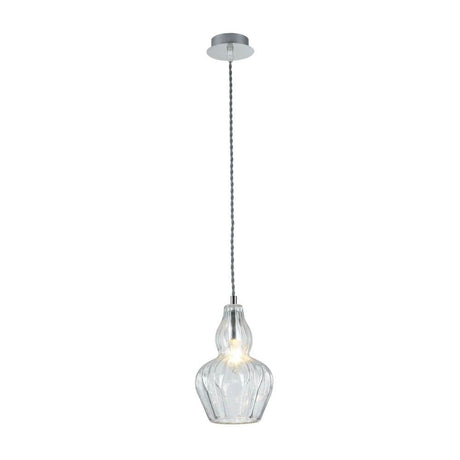 Suspension Eustoma au design en verre élégant et à l’apparence moderne pour des intérieurs raffinés.