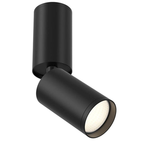 Focus S Deckenstrahler Big in Schwarz, drehbar für gezielte Lichtakzente