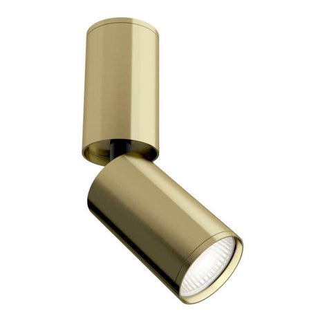 Focus S Deckenstrahler Big in elegantem Gold-Design, ideal für moderne Innenräume.