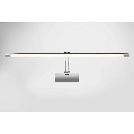 Fino LED Spiegelleuchte mit Metallrahmen und Polycarbonat-Diffusor für modernes Baddesign.
