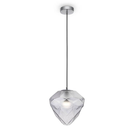 Globo Hängeleuchte Big in diamantform, moderne pendelleuchte mit schlanker Aufhängung.