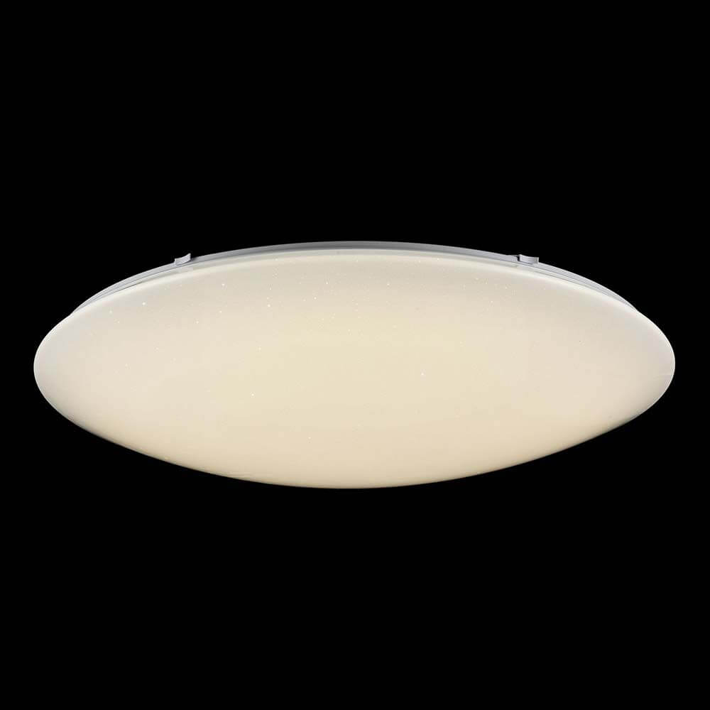 Moderne Gloria LED Deckenleuchte Weiß aus Acryl mit regulierbarer Helligkeit und Farbtemperatur.