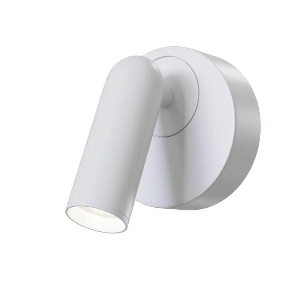 Mirax LED-Wandstrahler in Weiß, drehbar 350°, ideal für gezielte Beleuchtung im Wohnbereich.