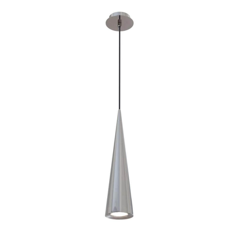 Moderne Nevill Hängeleuchte aus Metall in konischer Form, ideal für stilvolle Raumbeleuchtung.