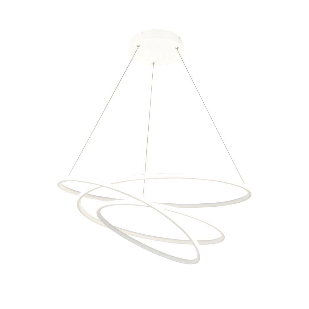 Nola LED Hängeleuchte mit Metallgestell und leistungsfähigem LED Modul, stilvoll und modern.