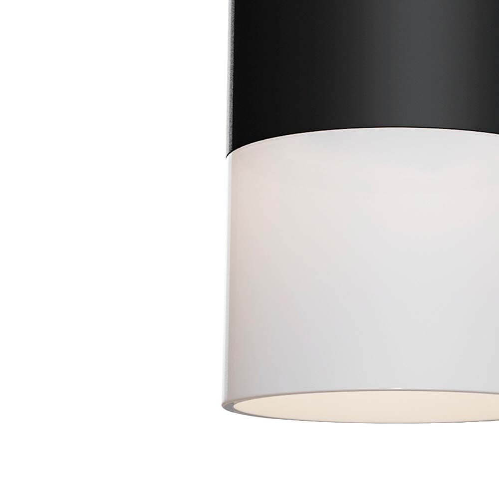 Pauline Deckenleuchte in modernem Design mit Aluminium- und Acrylrahmen.