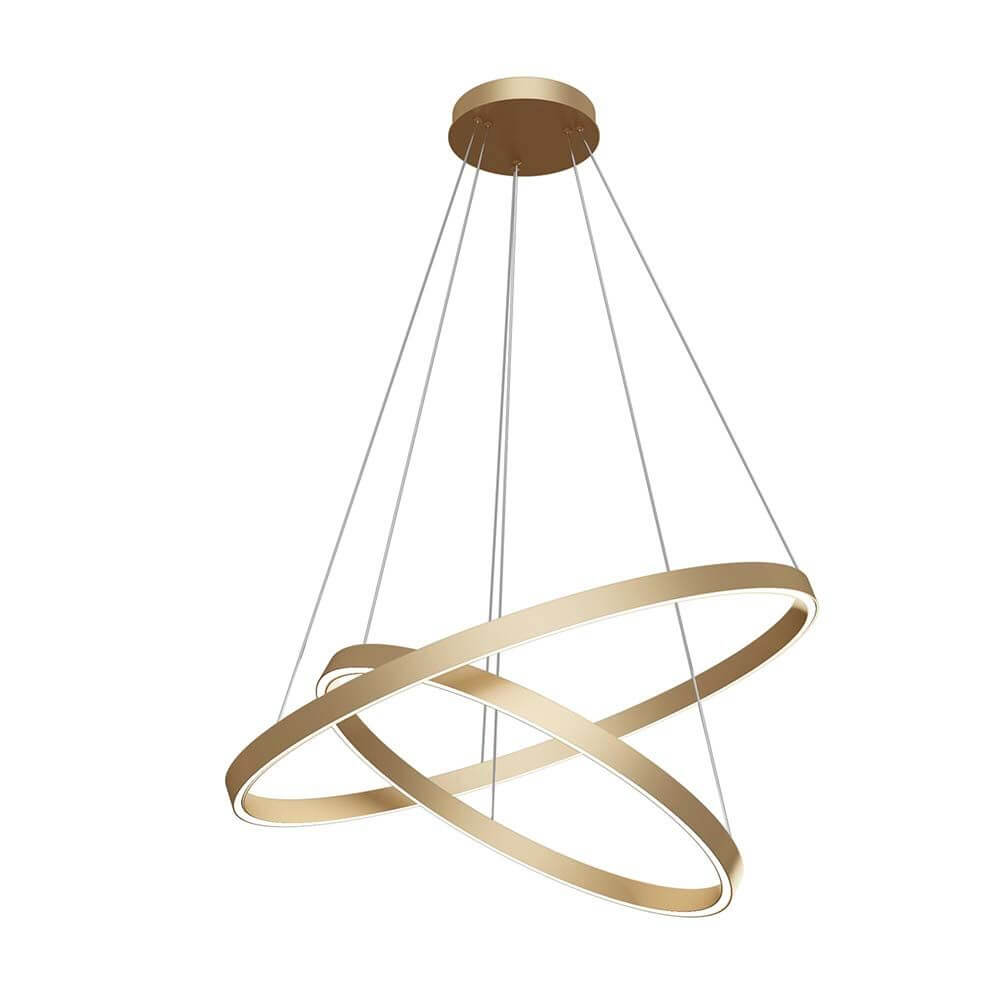 Rim LED Pendelleuchte Ø 80cm