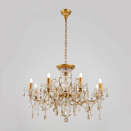 Sevilla Crystal Crowning Candlestick 8-Flg.
